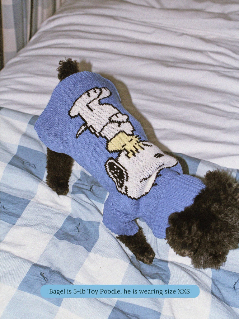 Little Beast Dog Sweater A Snoopy Sweater