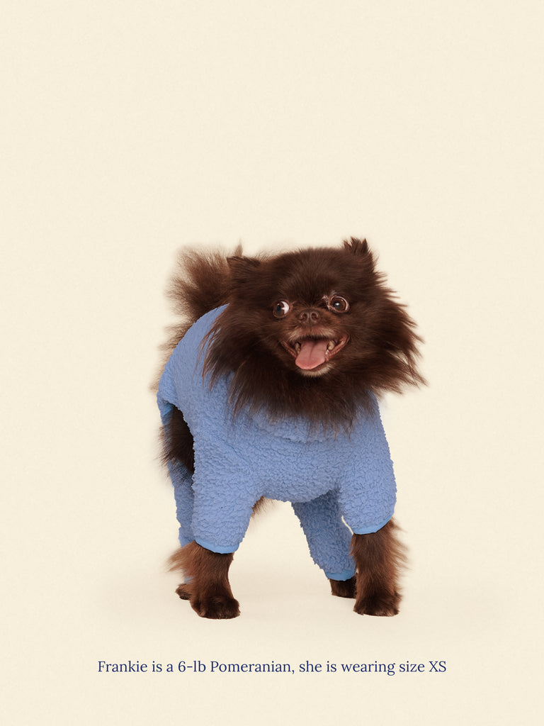 Little Beast Dog Fleece Onesie Cloud Nine Fleece Onesie