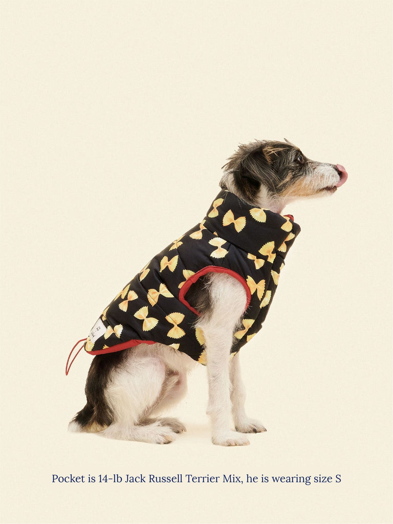 Little Beast Dog Parka Farfalle Puffer Jacket - Rachel Antonoff