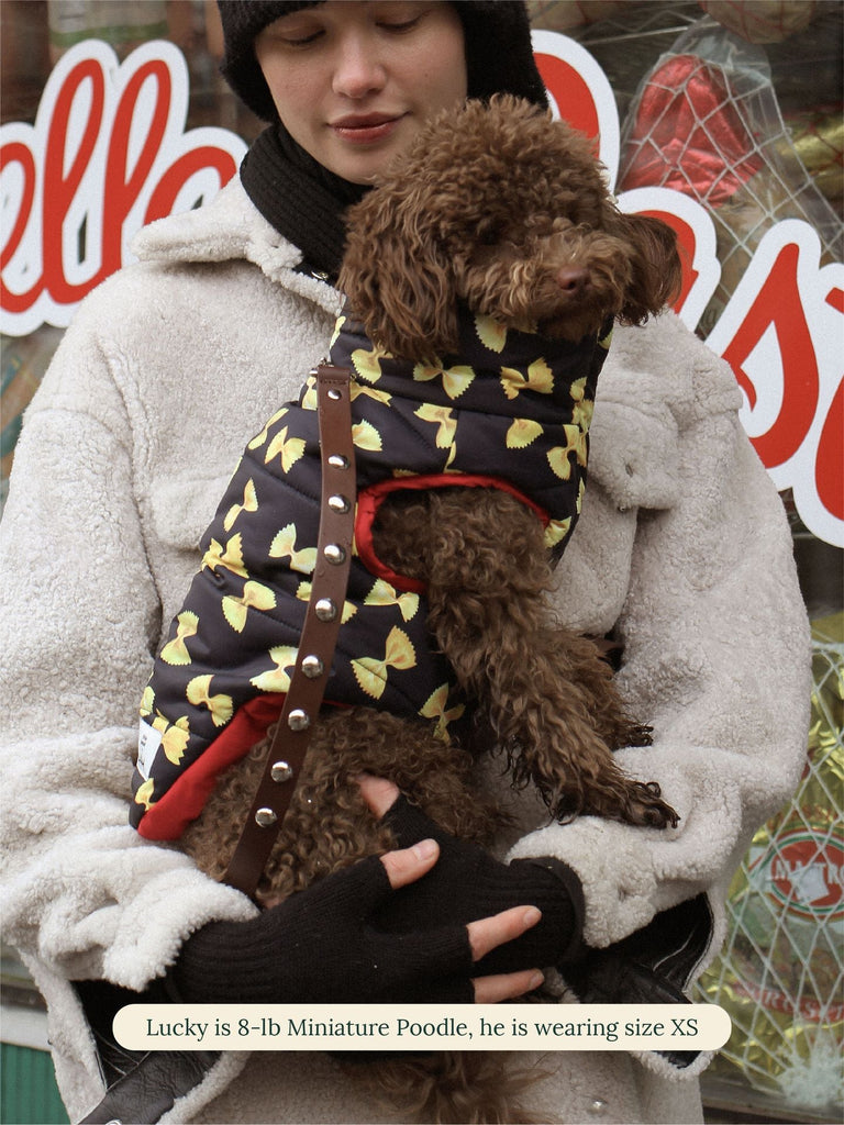 Little Beast Dog Parka Farfalle Puffer Jacket - Rachel Antonoff