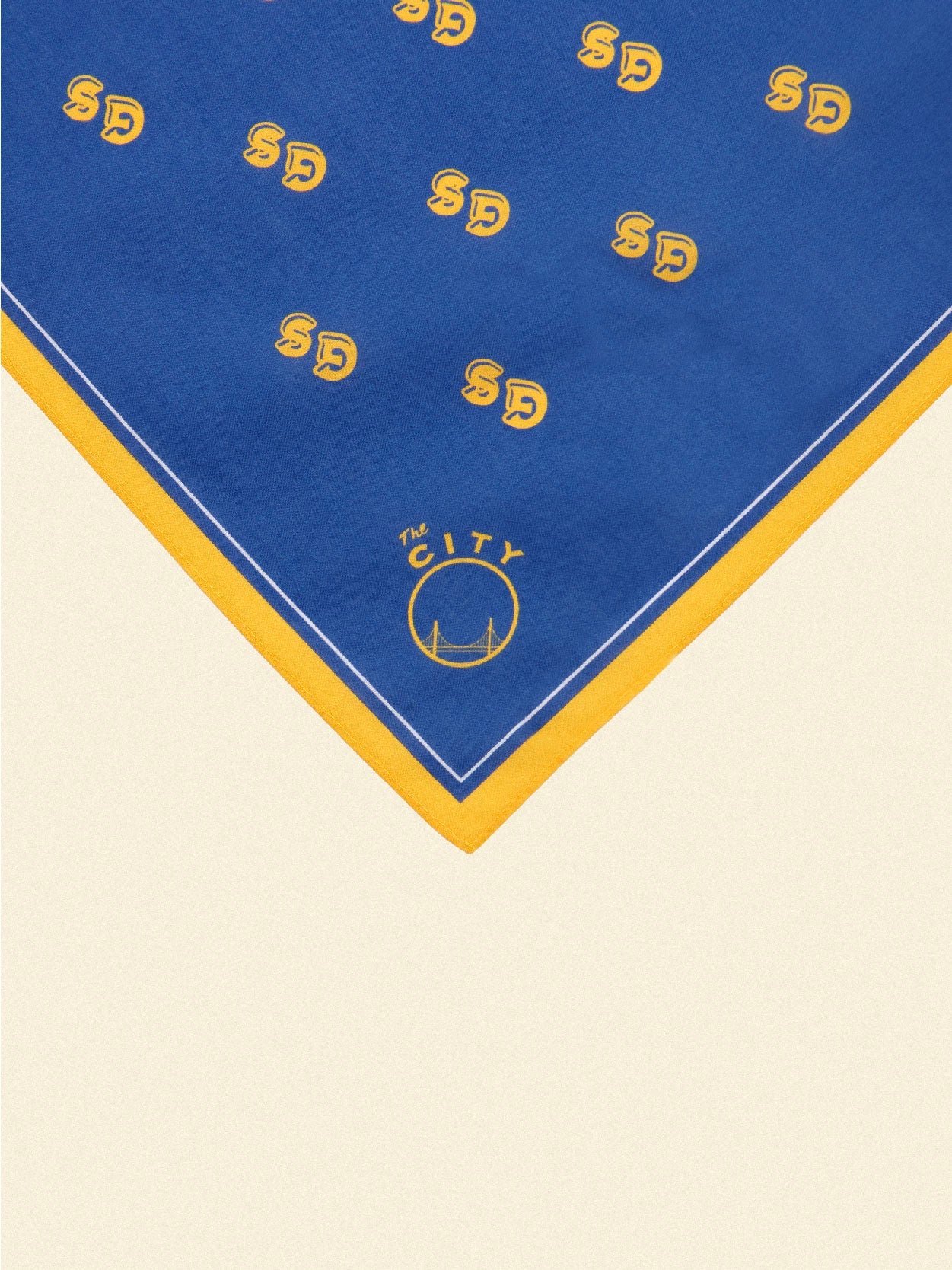 Little Beast Dog Bandana Golden State Warriors Bandana