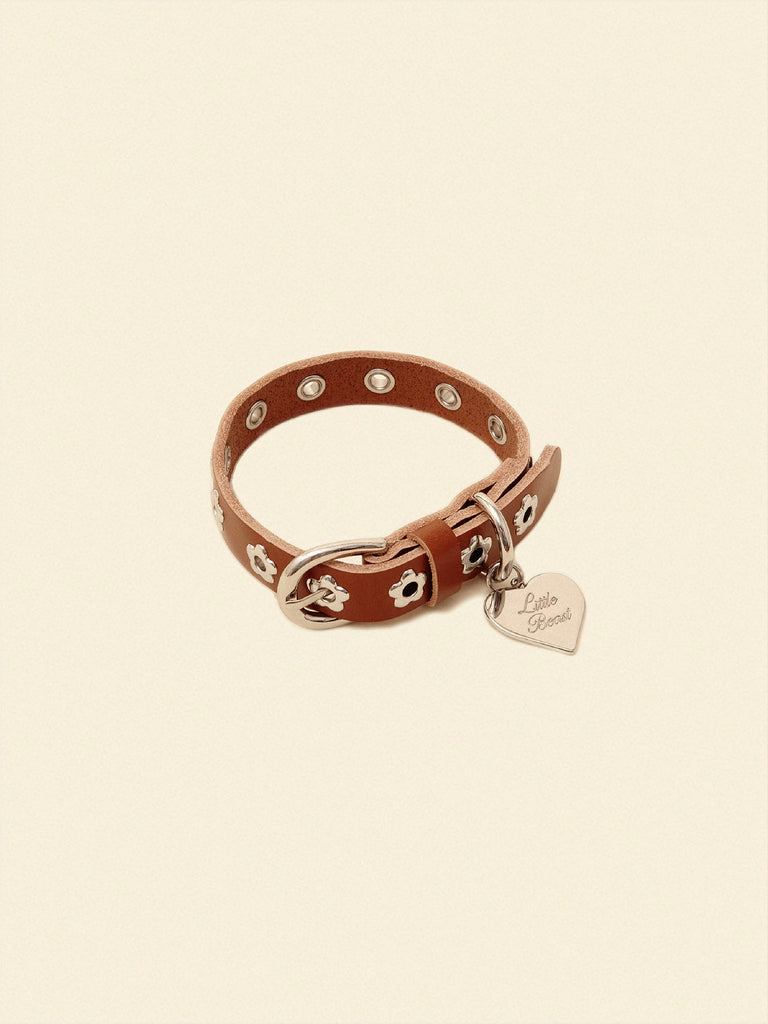 Little Beast Dog Collar Hazel - Flower Power Collar
