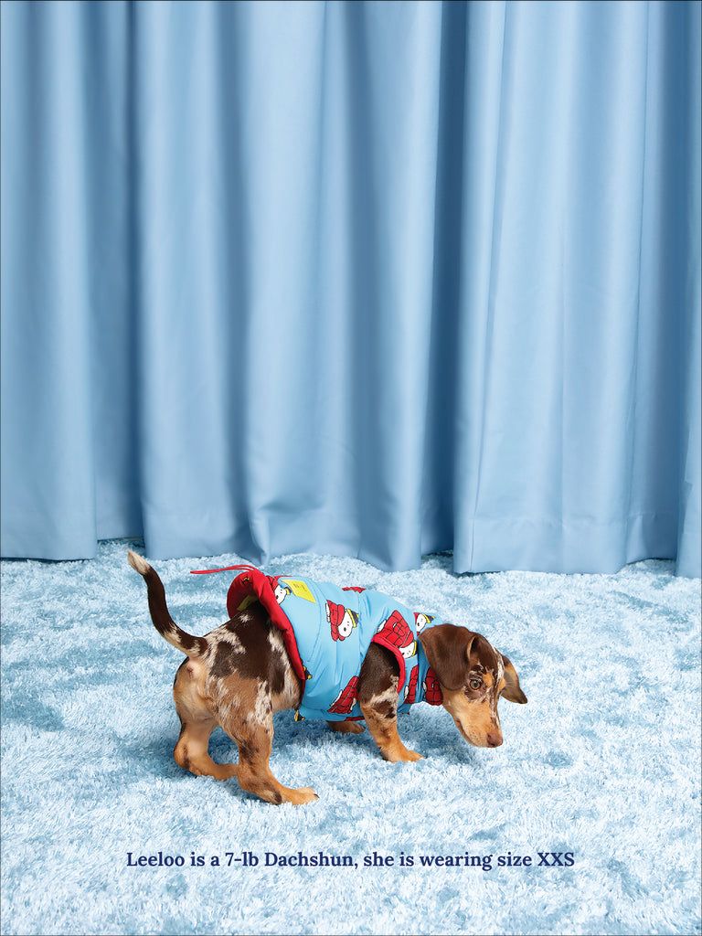 Little Beast Dog Parka Holiday Puffer Jacket - PEANUTS
