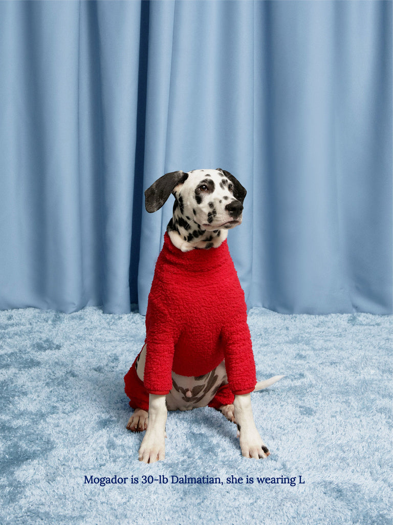 Little Beast Dog Fleece Onesie Hot Sauce Fleece Onesie