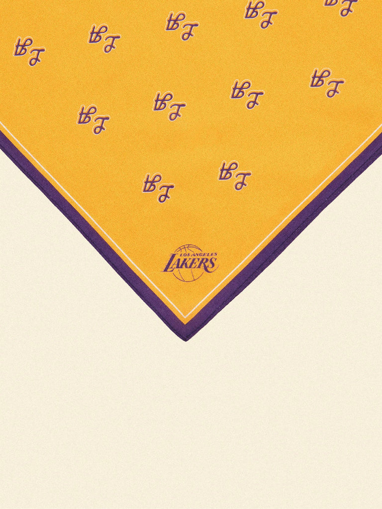 Little Beast Dog Bandana Los Angeles Lakers Bandana