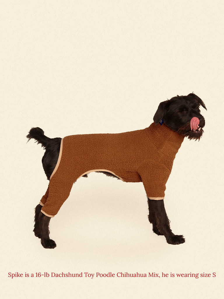 Little Beast Dog Fleece Onesie Magic Brownie Onesie