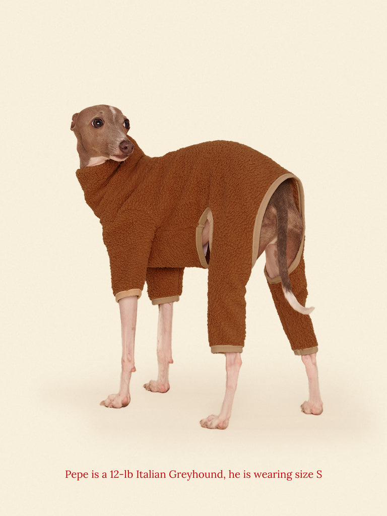 Little Beast Dog Fleece Onesie Magic Brownie Onesie