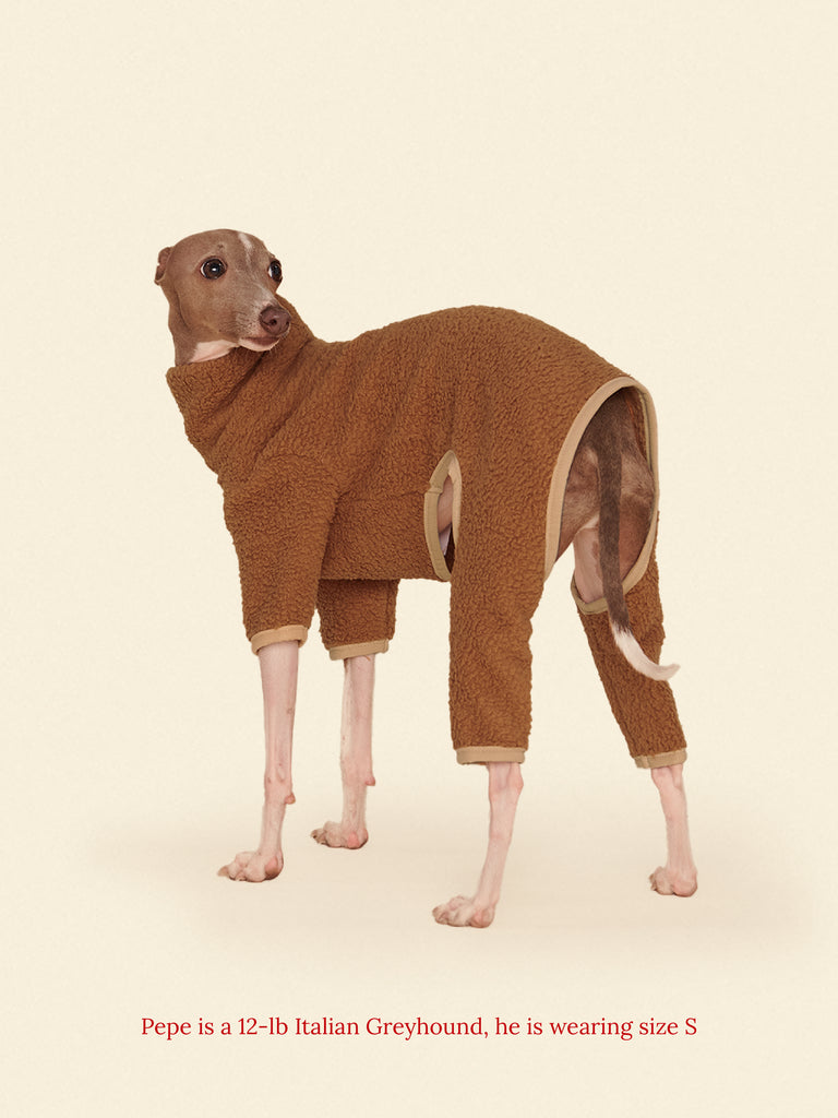 Little Beast Dog Fleece Onesie Magic Brownie Onesie