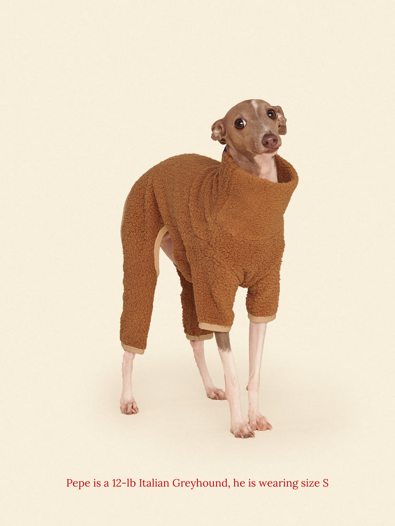 Little Beast Dog Fleece Onesie Magic Brownie Onesie