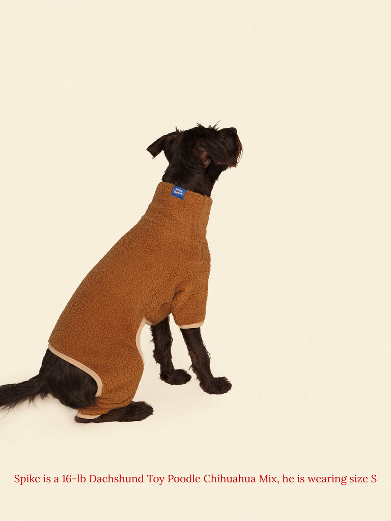 Little Beast Dog Fleece Onesie Magic Brownie Onesie