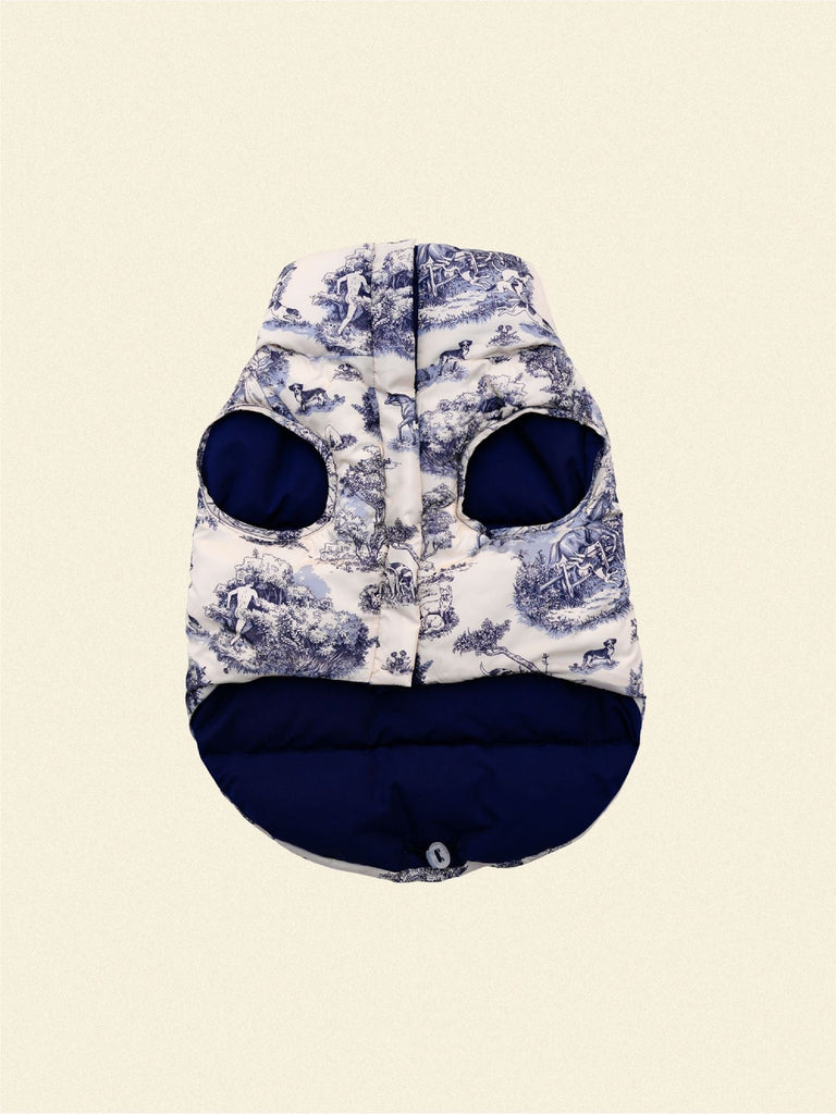 Little Beast Dog Parka Manhunt Toile Puffer Jacket - Rachel Antonoff