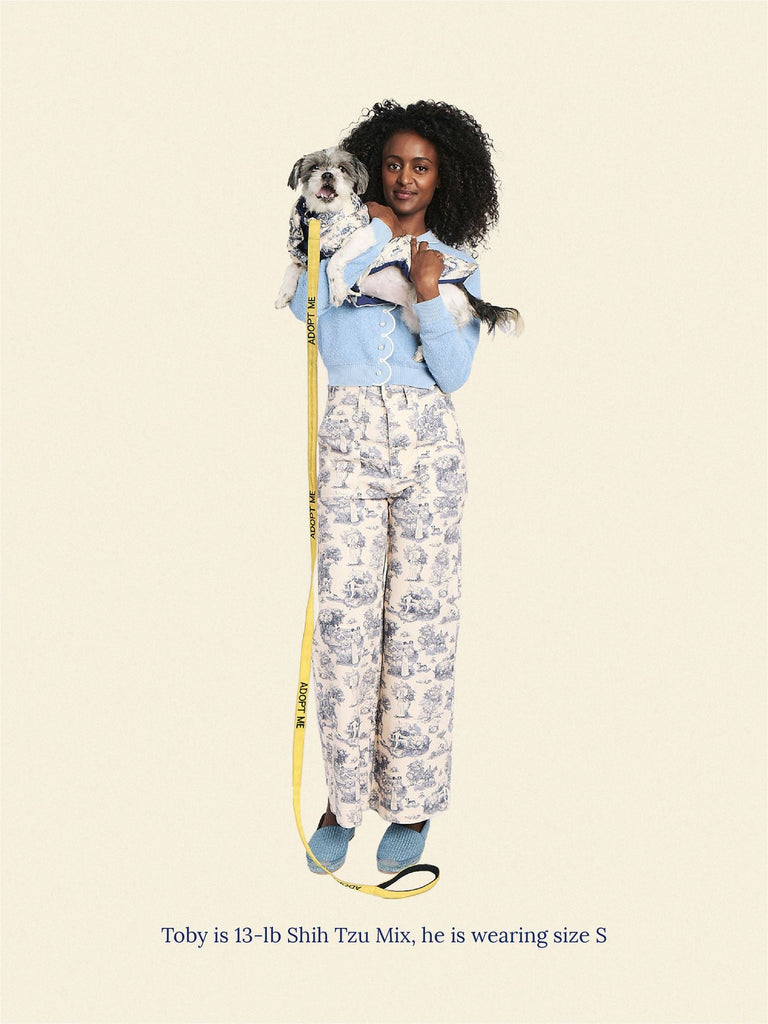 Little Beast Dog Parka Manhunt Toile Puffer Jacket - Rachel Antonoff