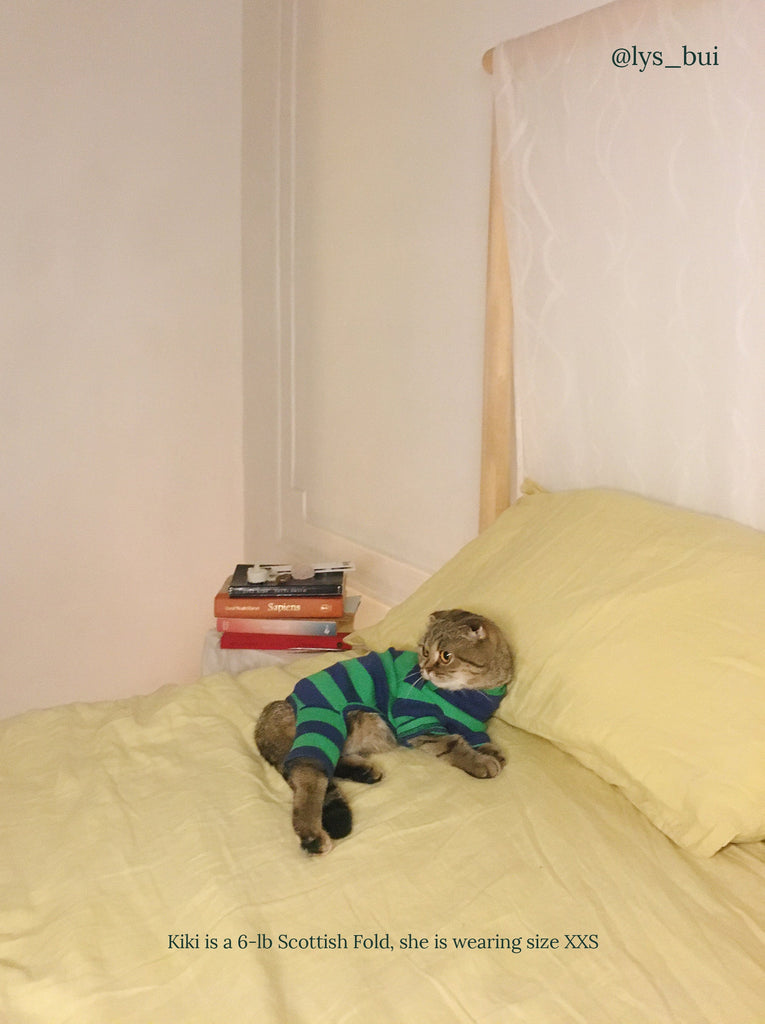 Little Beast Dog Stripe Onesie Martian Onesie