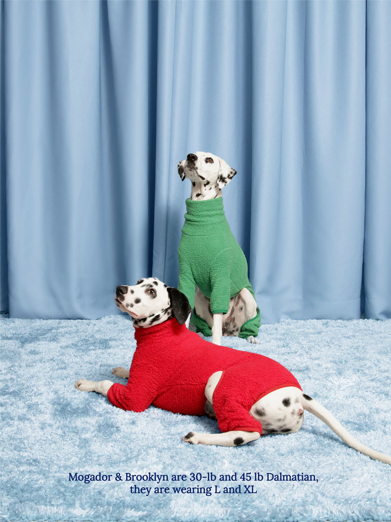 Little Beast Dog Fleece Onesie Mary Jane Fleece Onesie