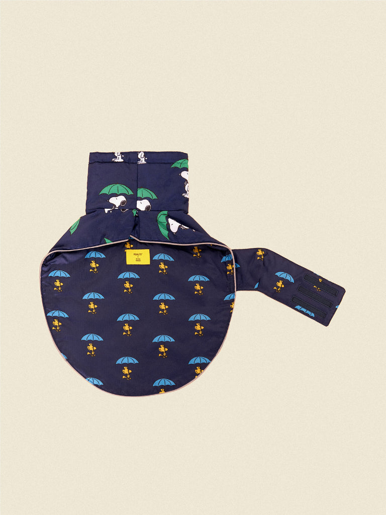 Little Beast Dog Raincoat Peanut Raincoat - Navy