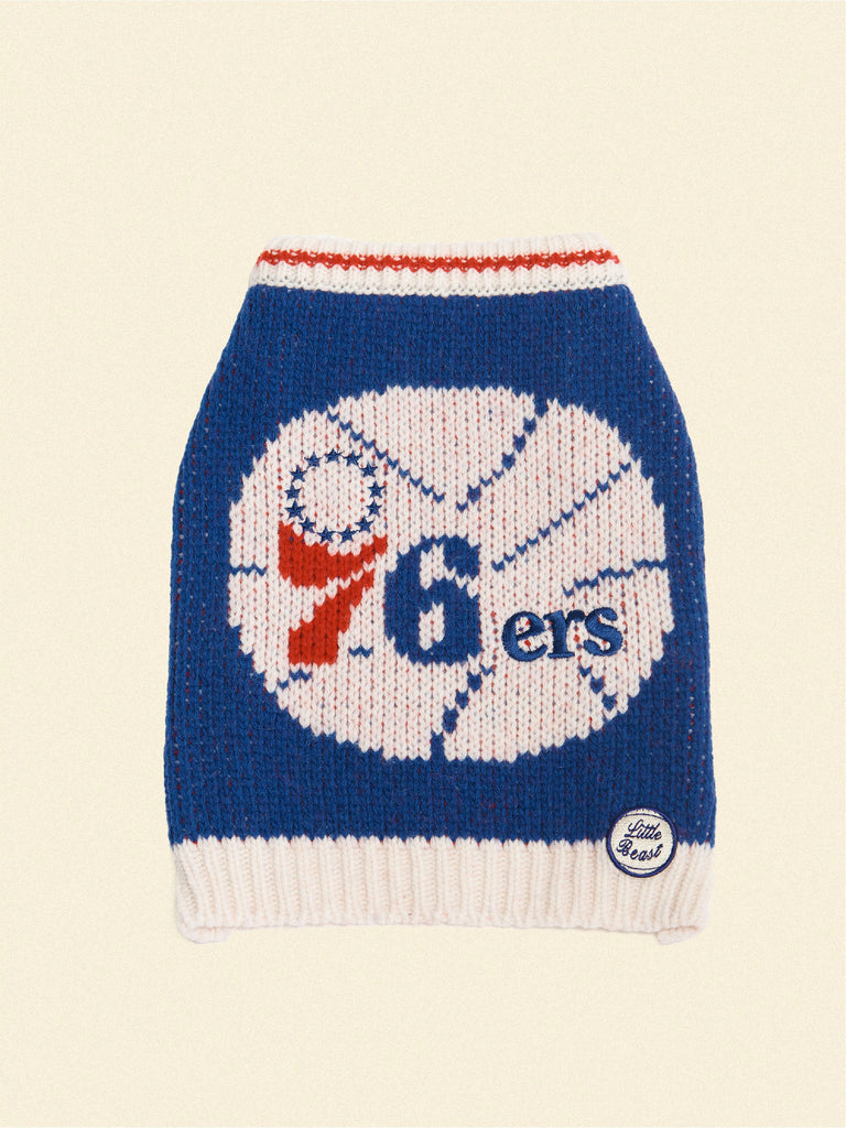 Philadelphia Sixers Dog Sweater NBA – Little Beast