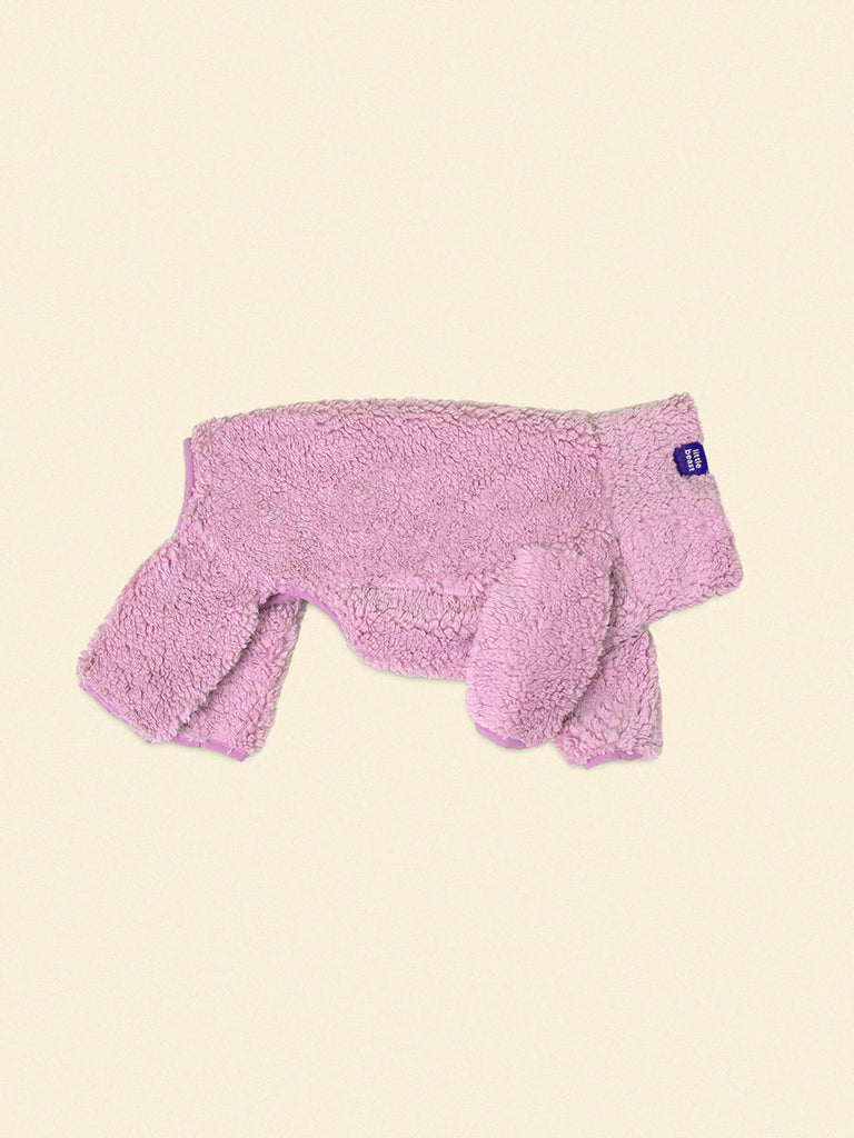 Purple Disco Fleece Onesie
