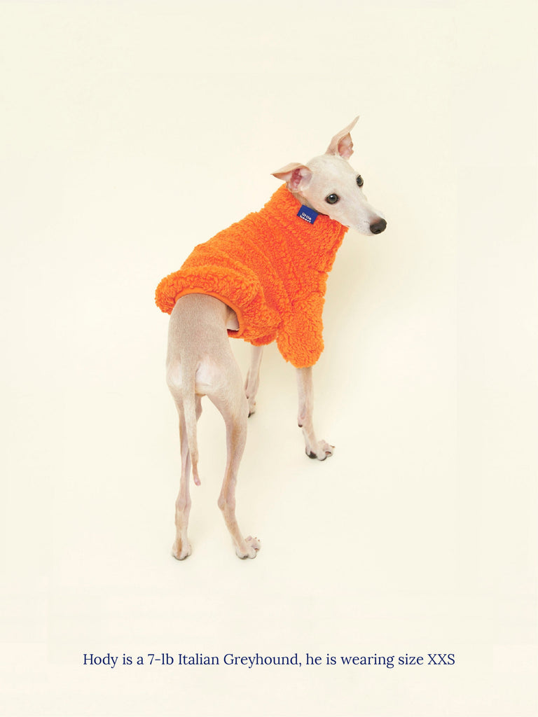 Little Beast Rhymes With Orange Fleece Sweatshirt
