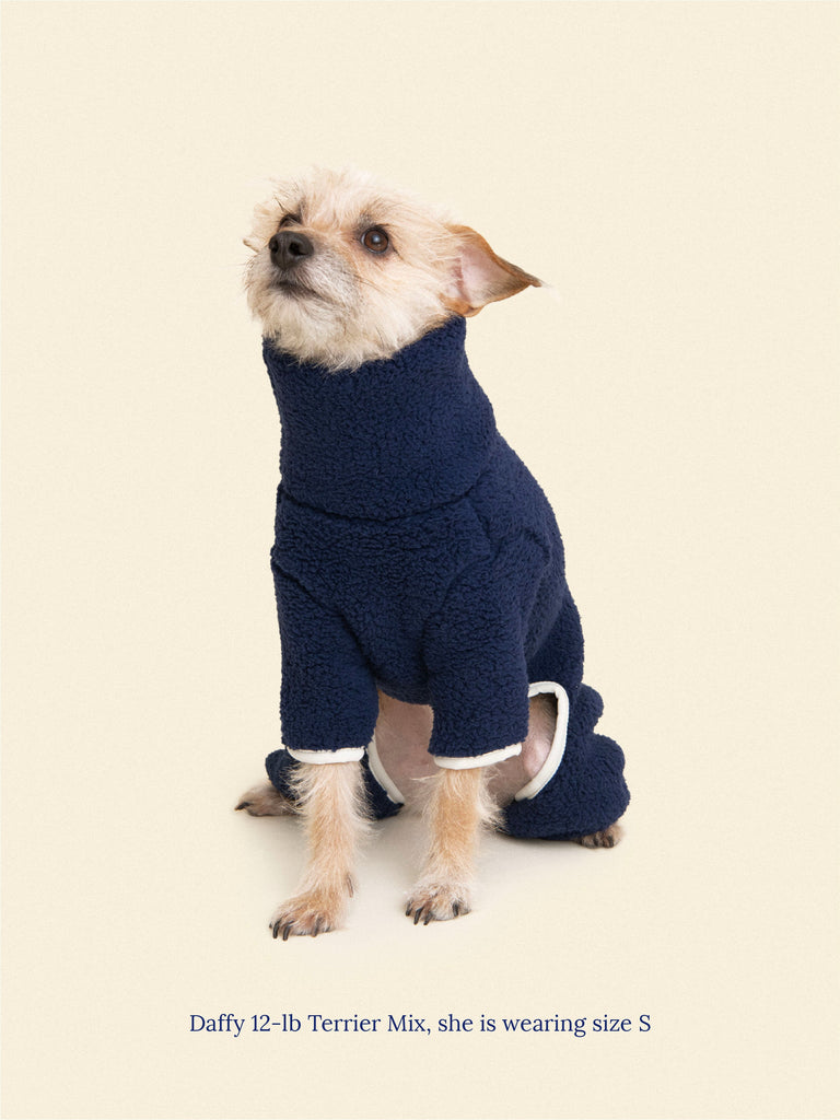 Little Beast Dog Onesie Royal Fleece Onesie