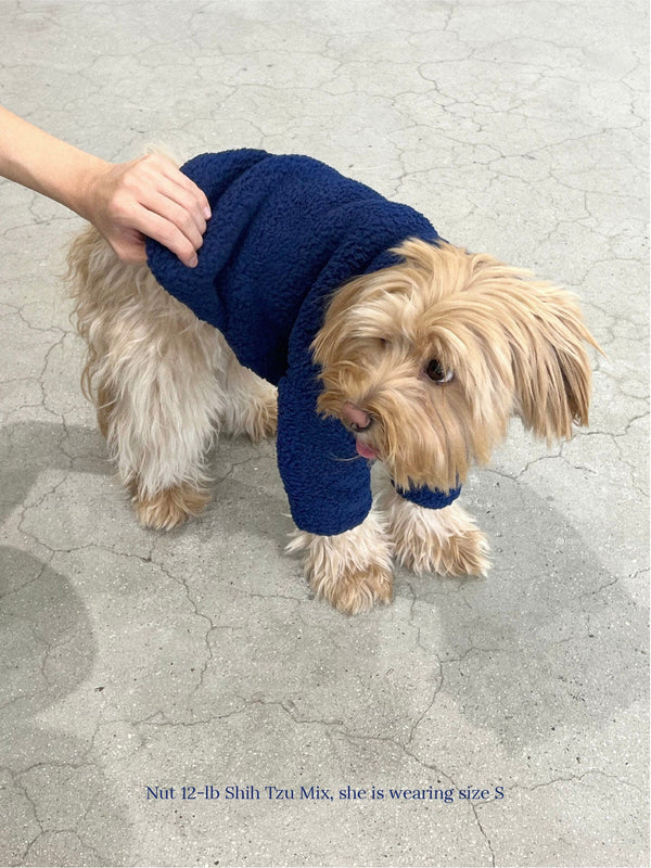Little Beast Dog Onesie Royal Fleece Shirt