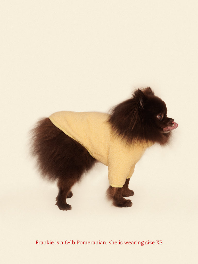 Little Beast Dog Fleece Shirt Rubber Ducky Fleece Shirt