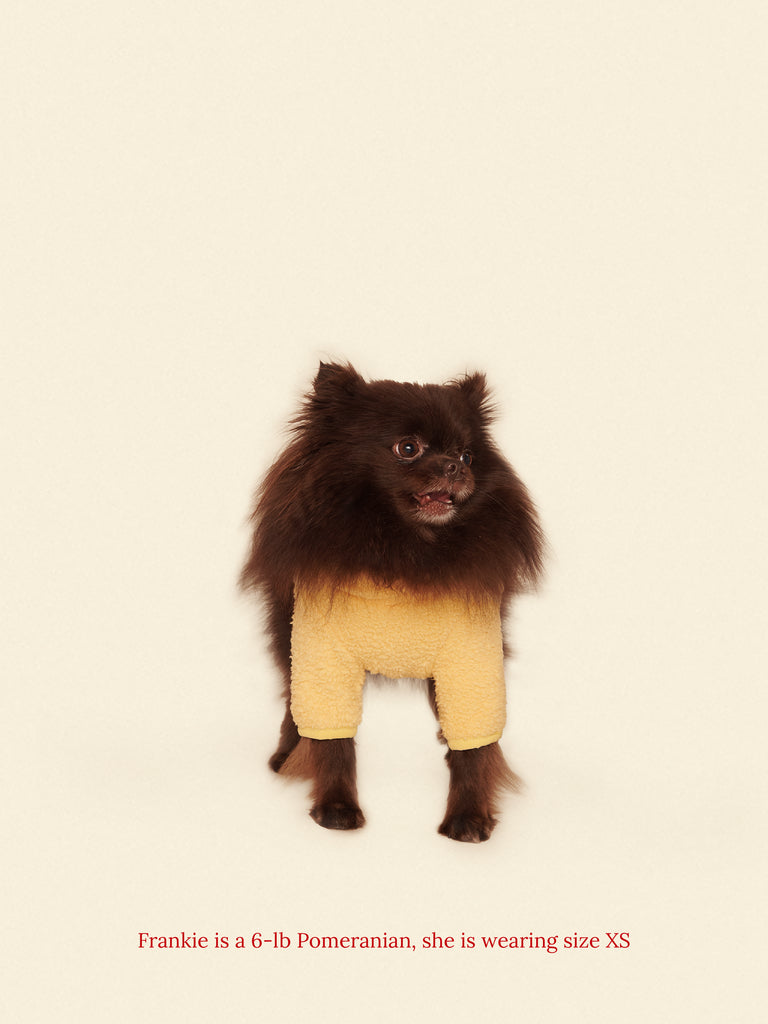 Little Beast Dog Fleece Shirt Rubber Ducky Fleece Shirt