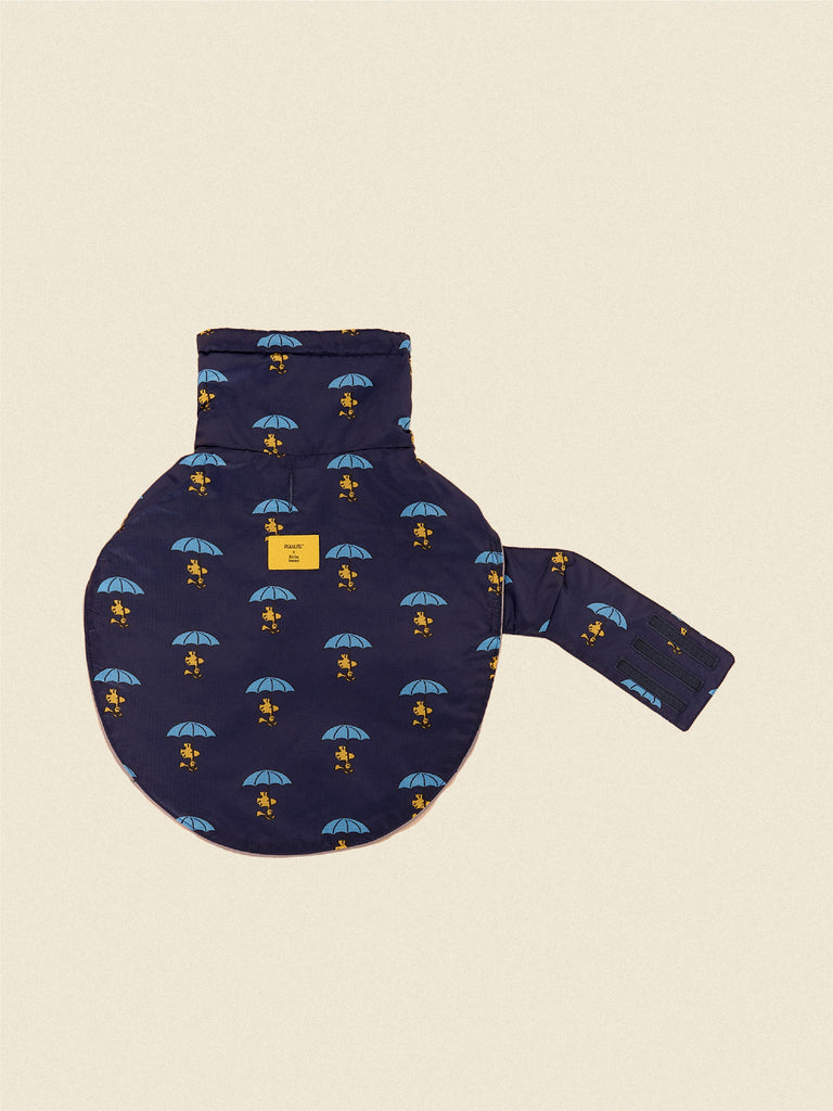 Snoopy and Woodstock Raincoat - Navy