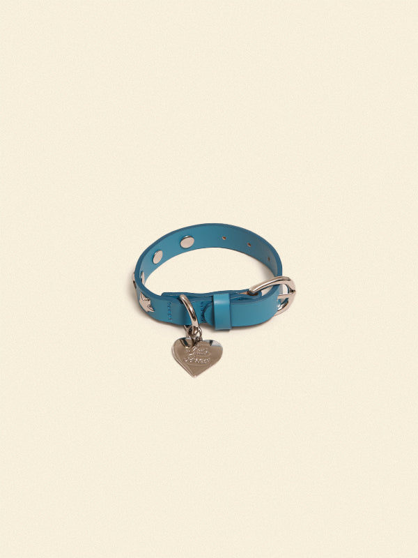 Little Beast Dog Collar Star Collar - Blue