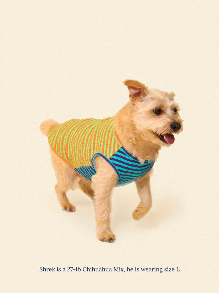 Little Beast Dog Sleeveless Shirt Surf and Turf Sleeveless Shirt
