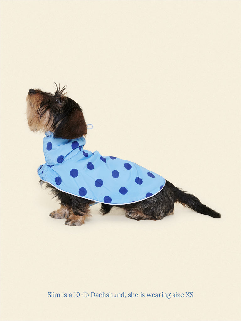 Little Beast Dog Parka The Blue Dot Rain Jacket