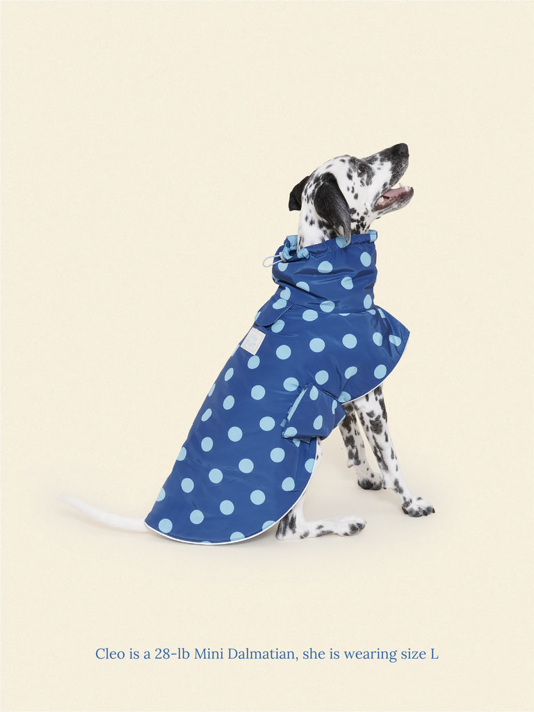 Little Beast Dog Parka The Blue Dot Rain Jacket