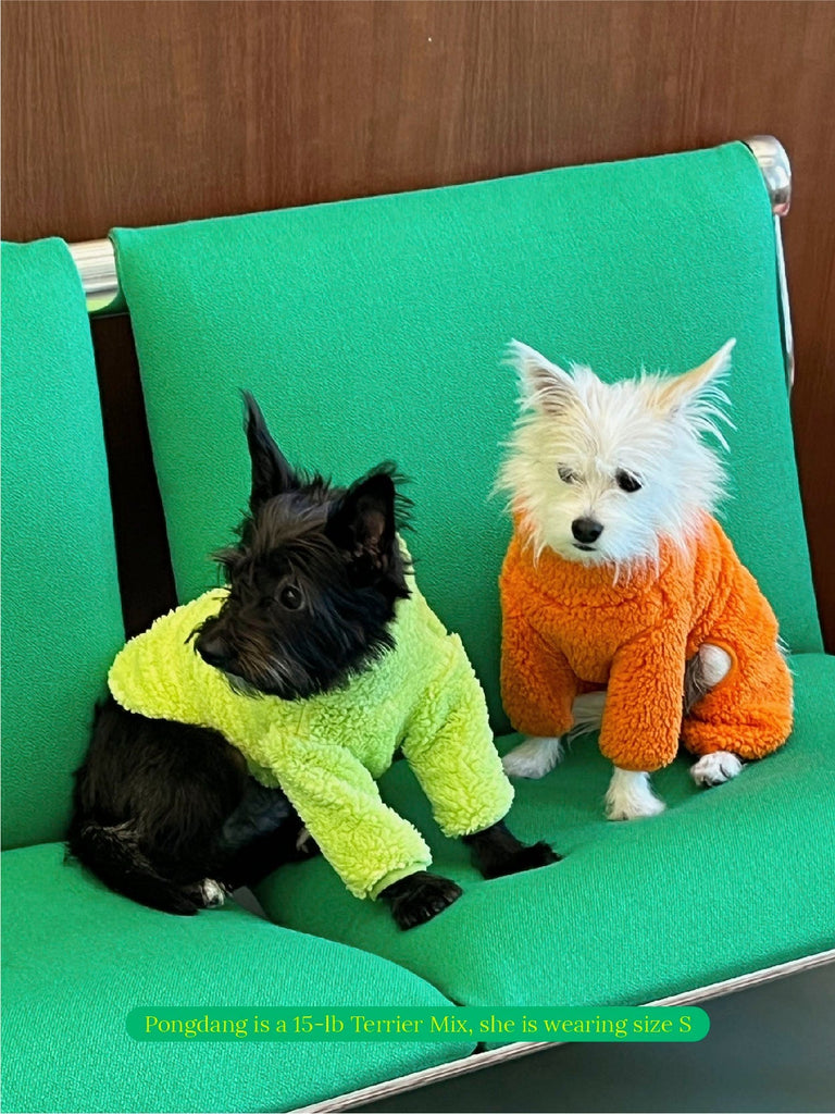Little Beast Dog Fleece Shirt The Highlighter Fleece Sweatshirt