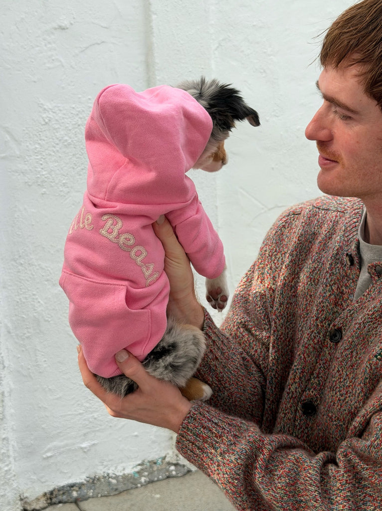 Little Beast Dog Hoodie The Little Beast Hoodie - Pink