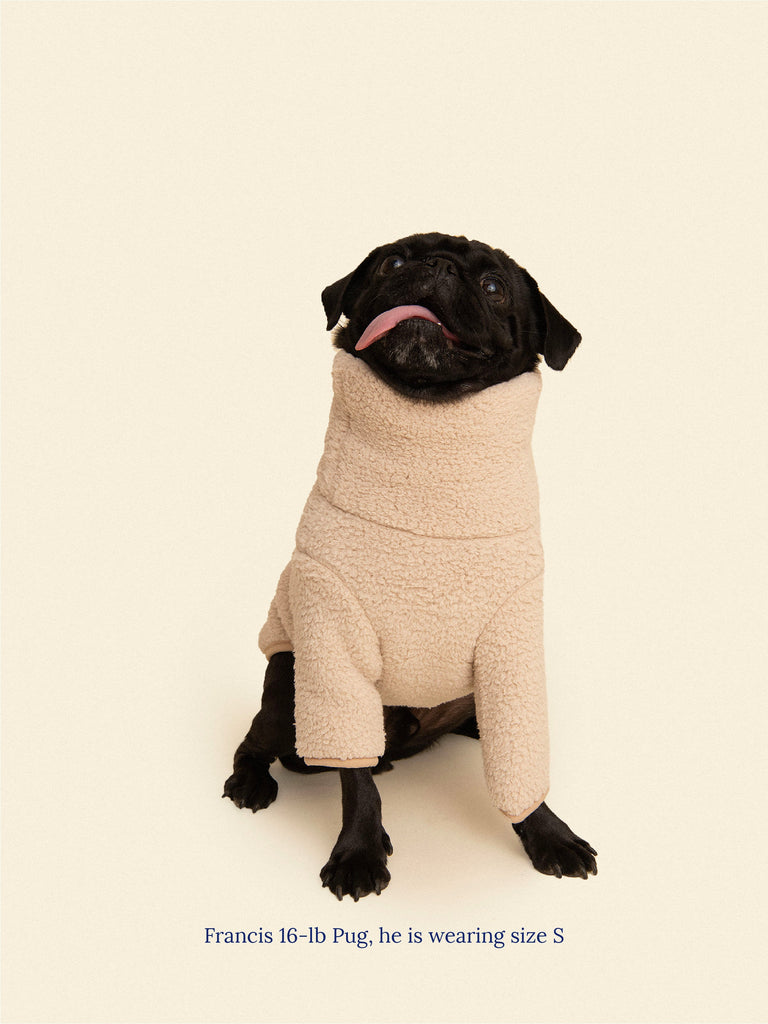 Little Beast Dog Shirt The Pablo Fleece Shirt