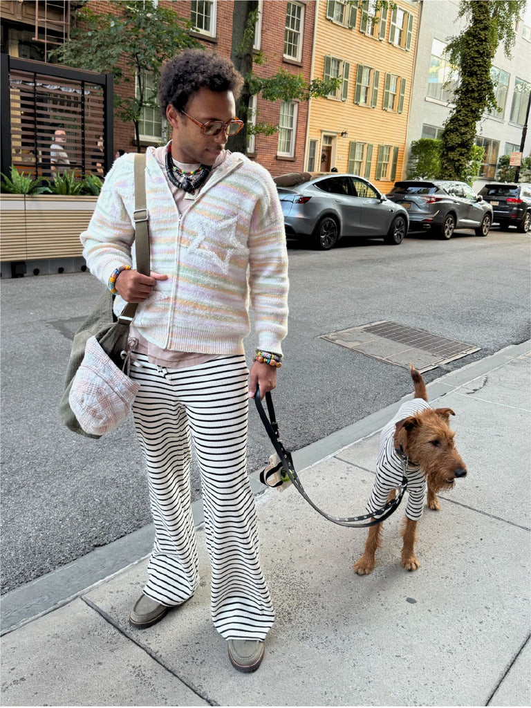 Little Beast Stripe Pants World's Your Oyster Lounge Pants