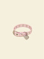 You Mean The World To Me Collar - Pink