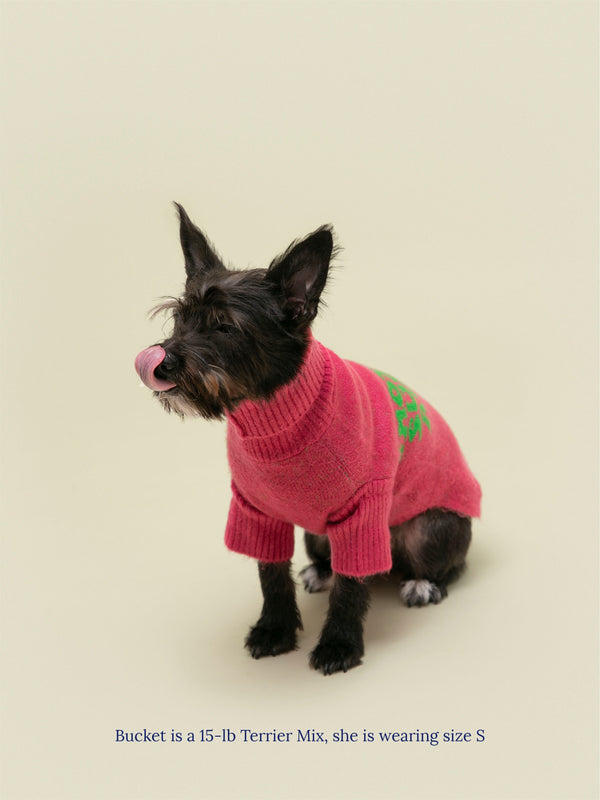 Little Beast Dog Sweater Emotional Support Sweater