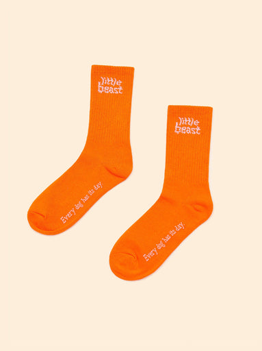 Little Beast Sock - Orange